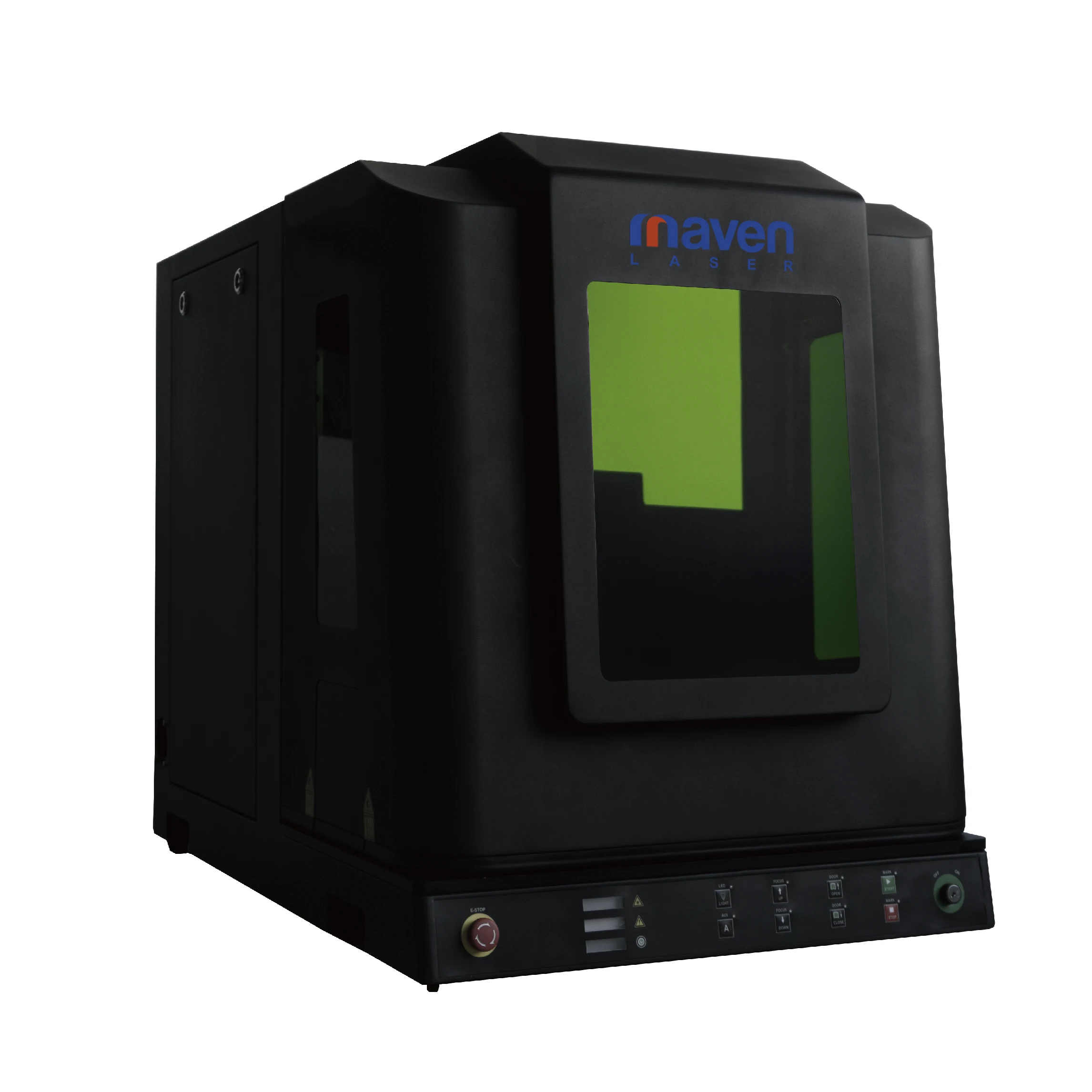 Desktop 200w Enclosed Type Electrical Door Laser Engraving Cutting Machine for Gold Silver Metals with Laser protection Glass