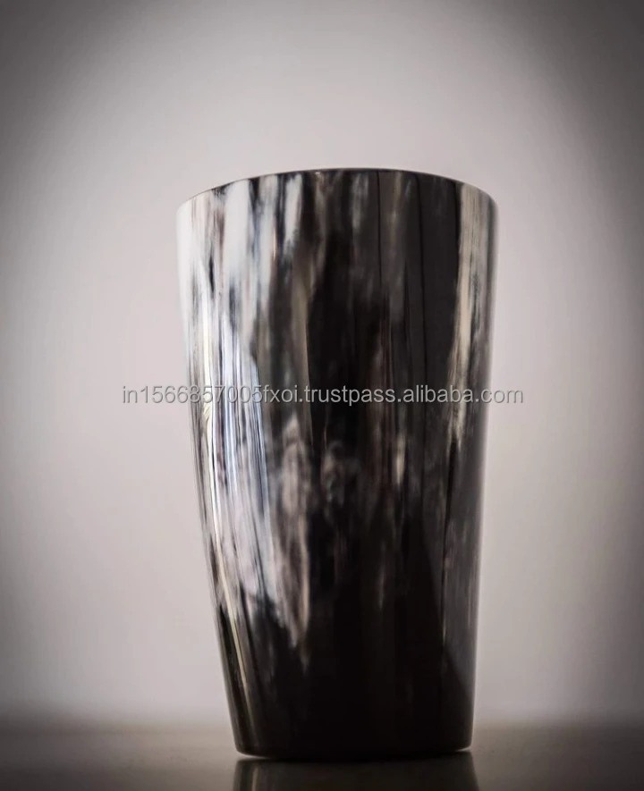 Horn Cup & Glass and shots New Design and Colour for Authentic Viking Experience For Beer wine Tea milk water Material 100% Horn
