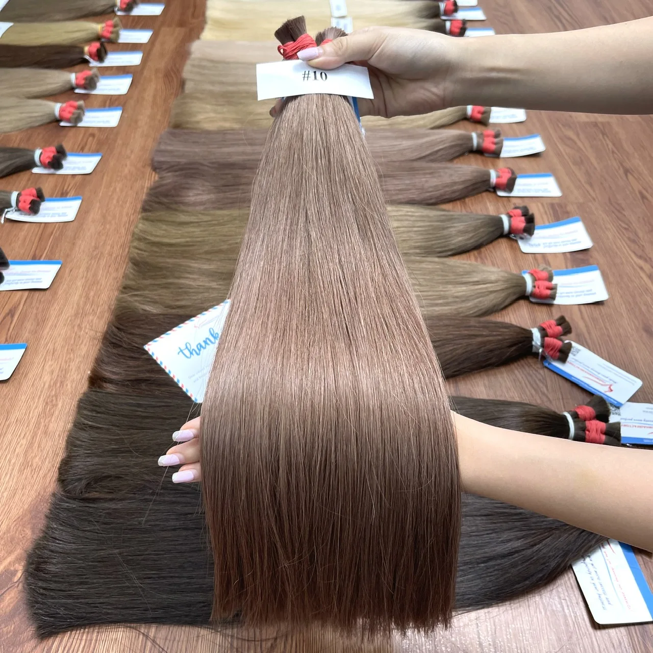 Wholeprice High Quality Bulk Hair Human Hair Hair Extension No Shedding No Tangles