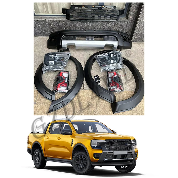 GZDL4WD Facelift Tuning For Ranger 2022 XLT Upgrade To Wildtrak Body Kit