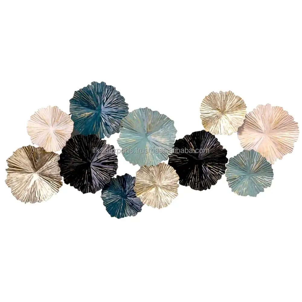 custom design metal made iron made wall arts multi color for home decoration