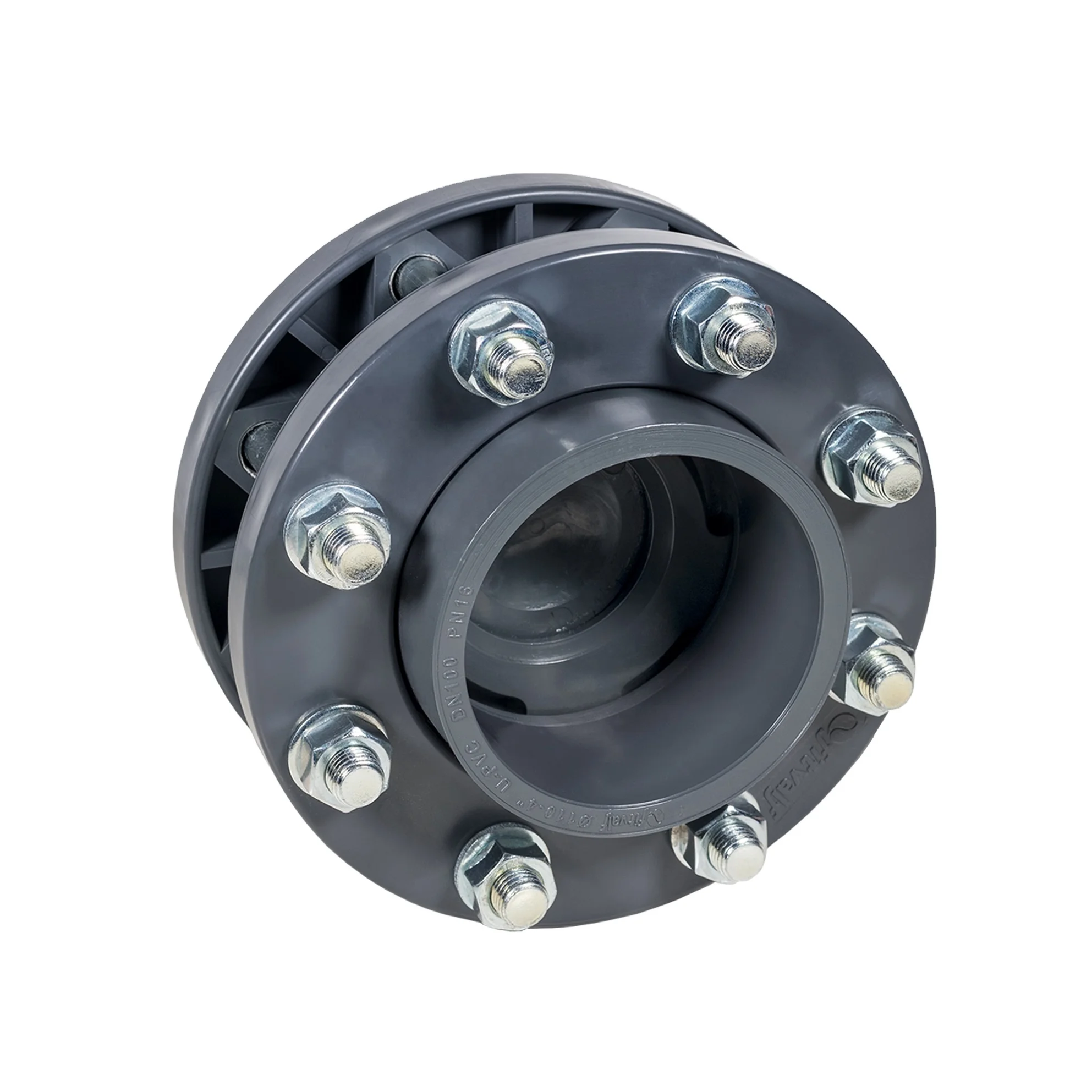 Turkish origin UPVC Wafer Check Valves / Wafer Check Valve to  Use for Water / Oem Customized / Dark Gray / easy to use