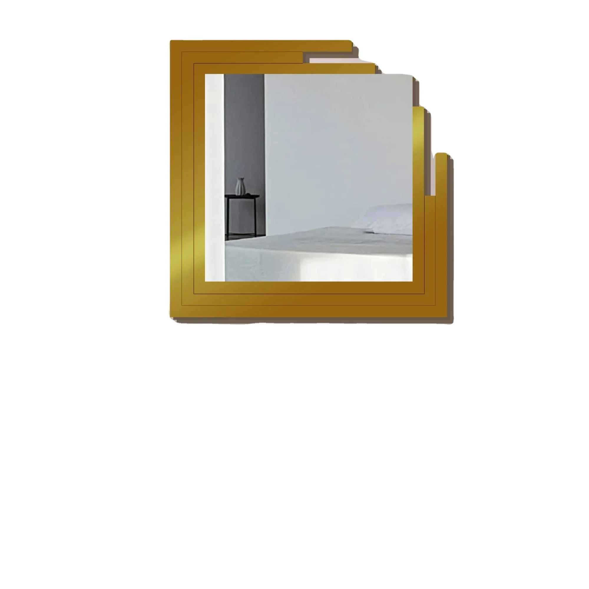 Buy Now etl listed hotel renovation customized modern smart defogger rectangle bathroom led mirror with led light bathroom mirr