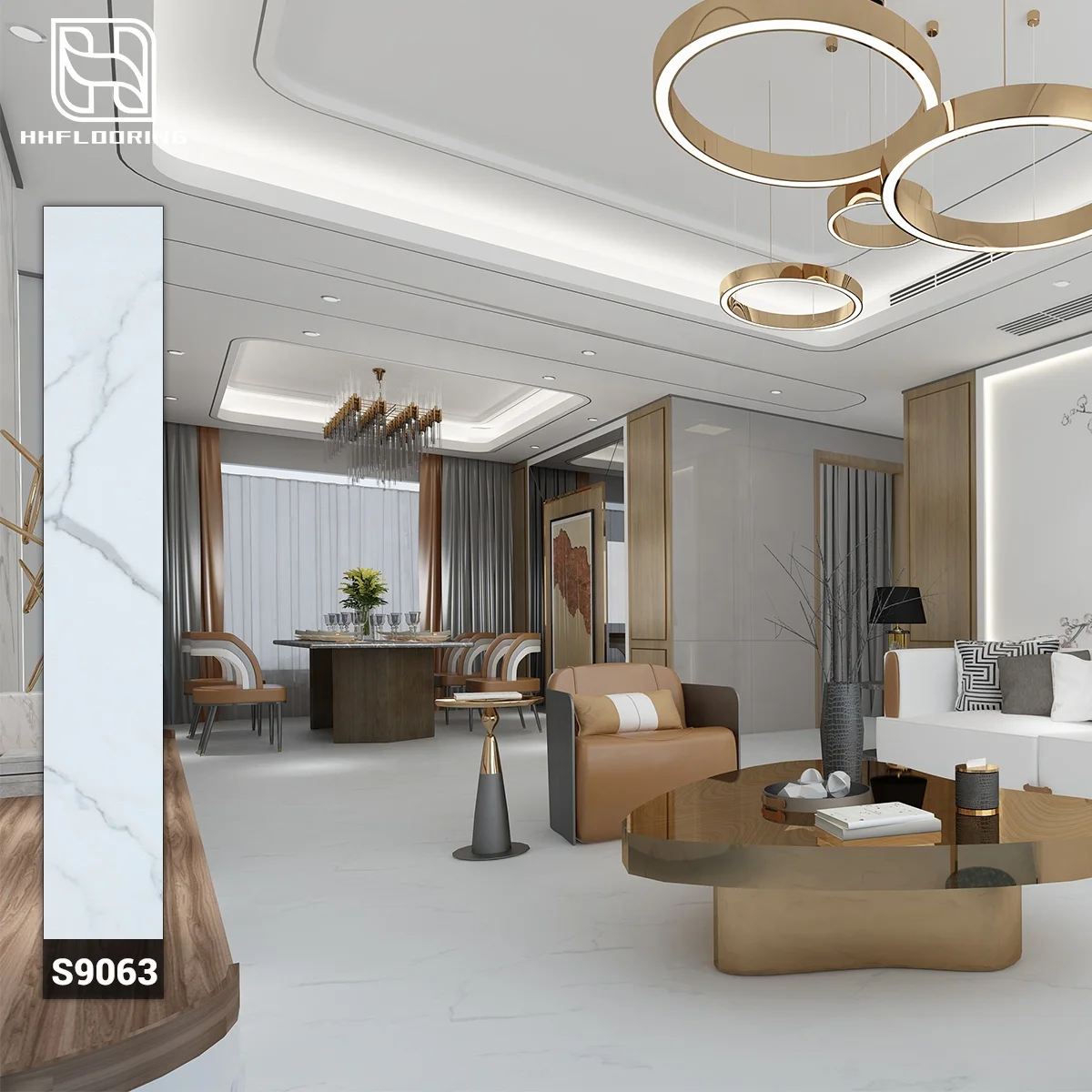 HH напольное покрытие, популярный каменный дизайн, напольная виниловая плита из ПВХ, напольное покрытие для дома