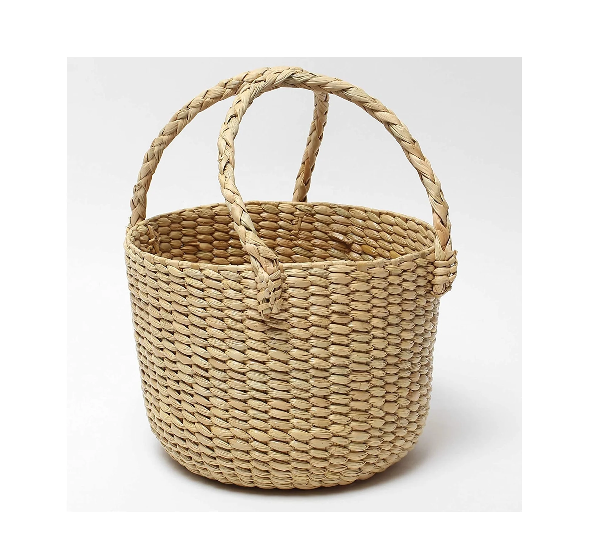 Bamboo Rattan Wicker Basket with handle for Creative storage home and decoration Manufacturer Wholesaler wicker basket