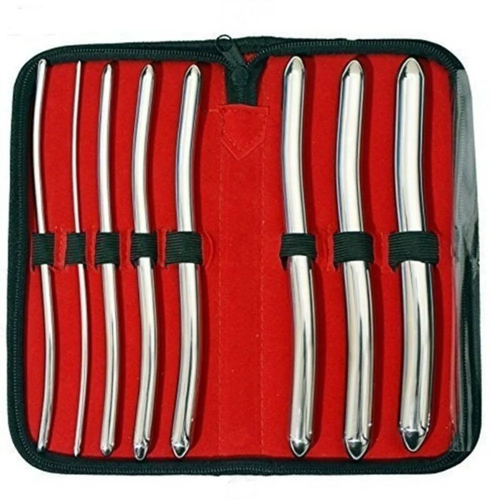  Вагинальный расширитель Hegar для матки из нержавеющей стали Медицинский односторонний и двухсторонний