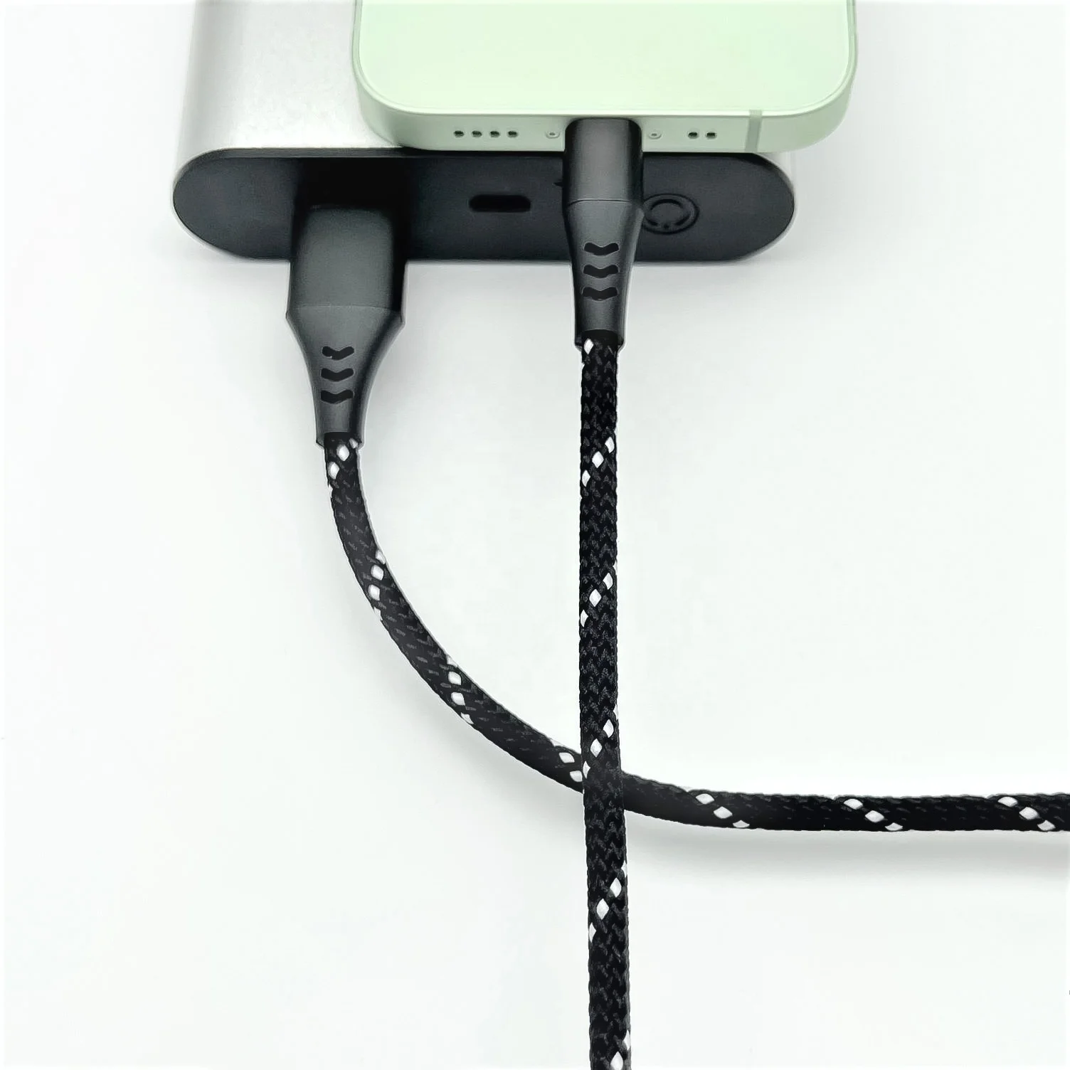 
2021 New Design MFi certified charging cable, braided, USB-A to Lightning (C89) for iPhone 1m for iPhone cable 