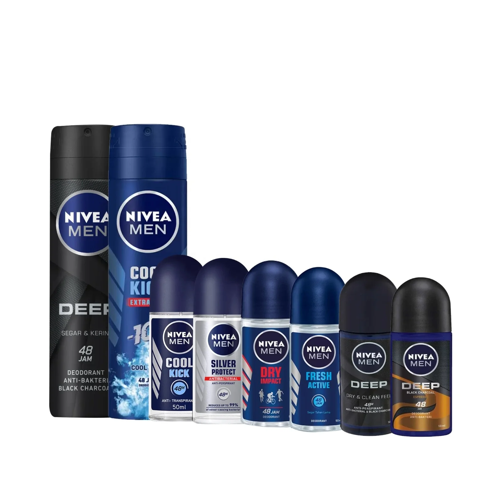 Nivea Men Everyday Essential Deodorant For All Day Protection From Sweat And Body Odors For Fresh Smell