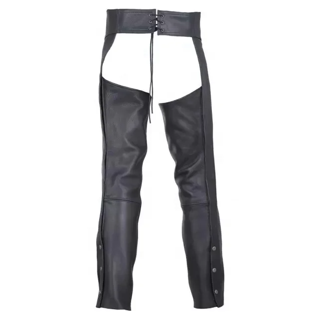 High Quality Leather Motorcycle Riding Chap