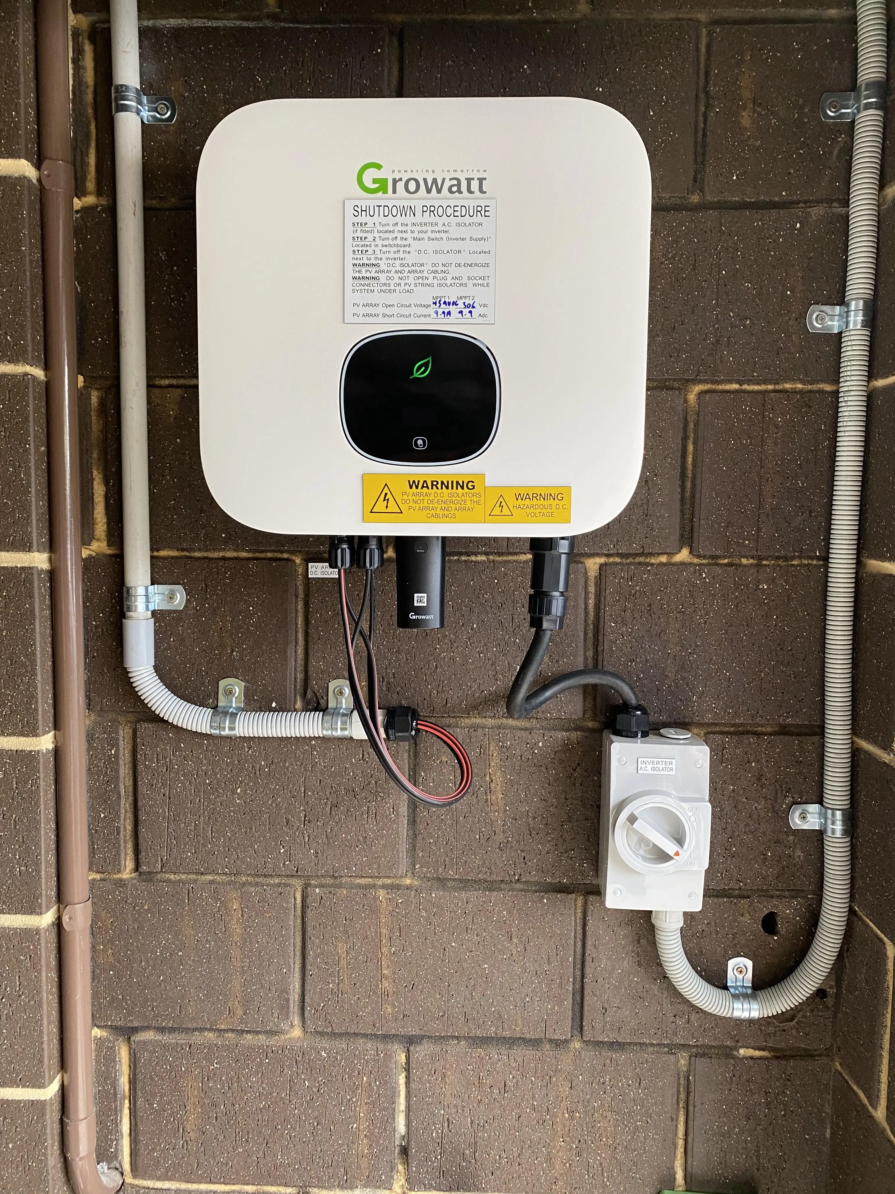 Growatt Smart Meter Three Phase Four Wire Din Rail Energy Meter Modbus Rtu Remote Reading AMR Smart Communication RS485