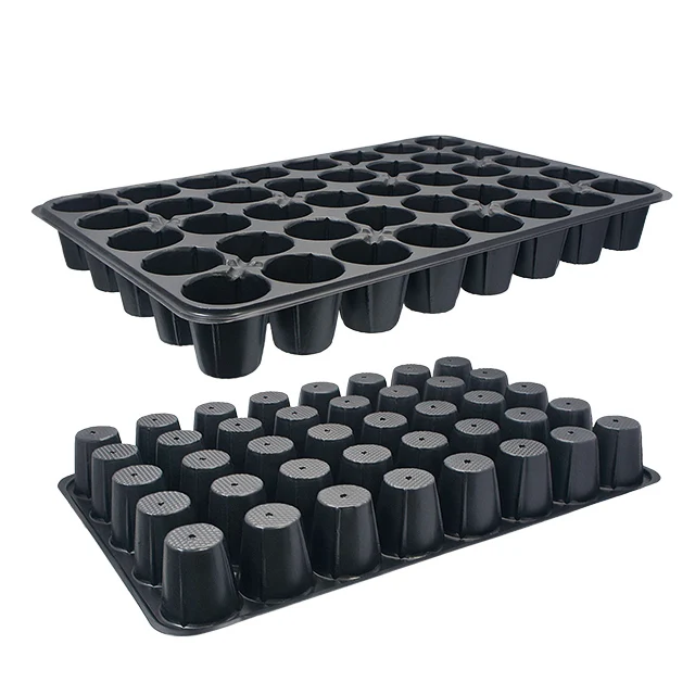 Flower seeds and plants planting seeds tray 40 circle holes  nursery trays  Sprouter Tray for indoor planting outdoor STR-040-1