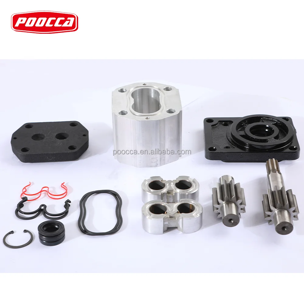 Wholesale high quality Single Double Gear Pump Parts Rotary Hydraulic Oil Pump