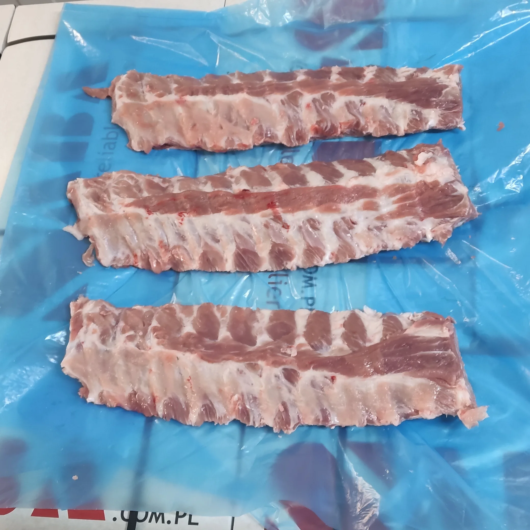 Frozen Pork Loin Ribs WIDE CUT Poland, Europe