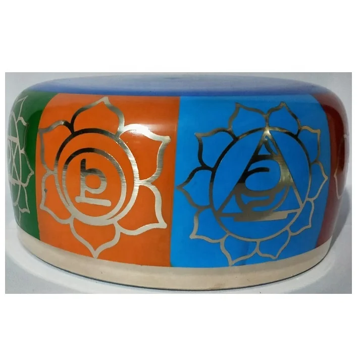 Tibatan Поющая чаша ручной работы отличный резонанс для звуковой терапии с молотком и подушкой