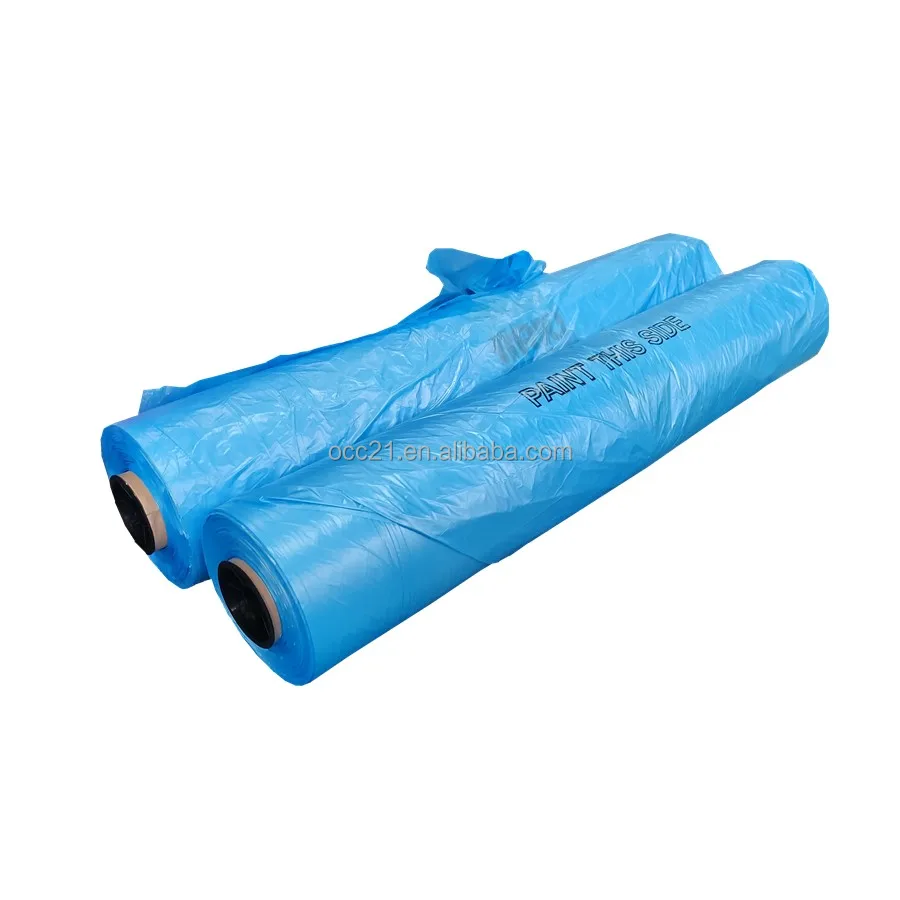3.8m general purpose plastic masking film and paper for the marine industry and auto industry