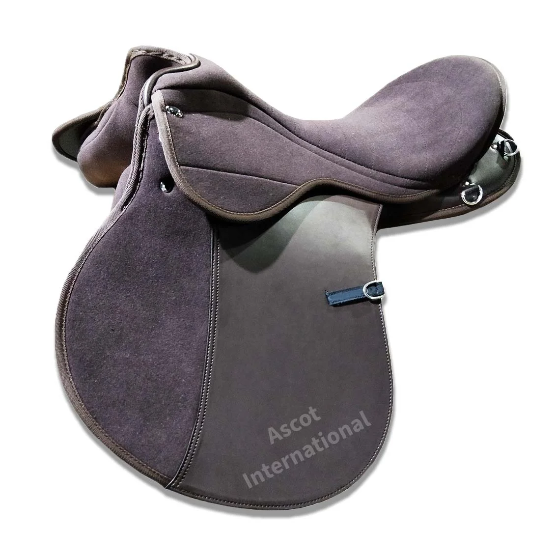 Wholesale Australian Horse Stock Saddle in leather with suede seat carving tooling for equestrian
