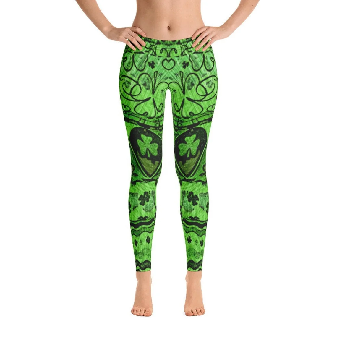 sublimation quick dry yoga leggings for women Printed yoga pants fashion pattern custom design woman compression tights
