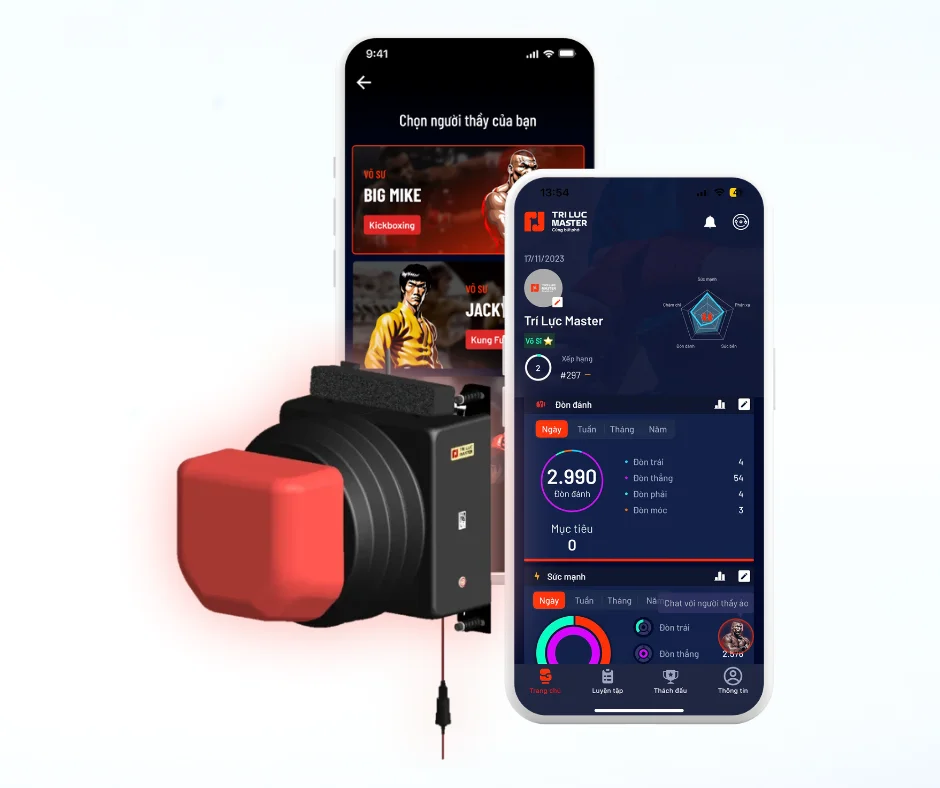 Smart Wall-Mounted Boxing Training Machine with Accurate Punch Measurement, Diverse Workouts for Boxers, Home Gyms and Dojos