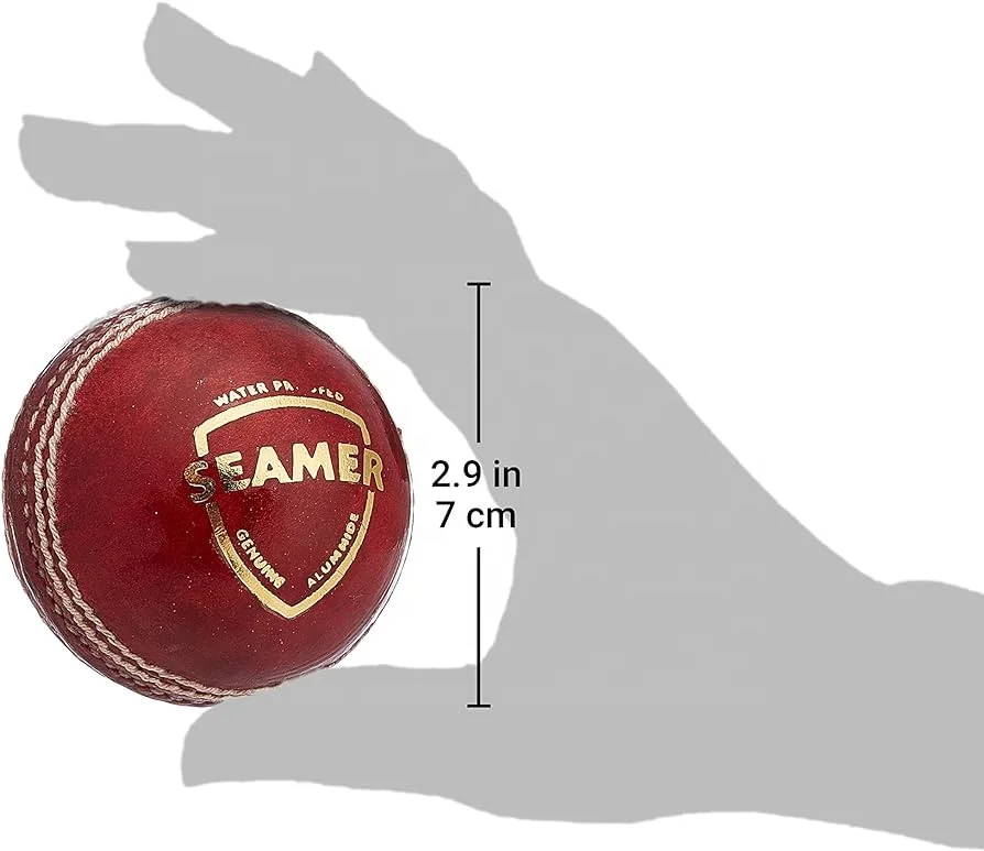 Best Quality Cricketers Choice SG Brand Original Indian Factory Made Genuine Red Leather Hand Stitched 30 Over Cricket balls
