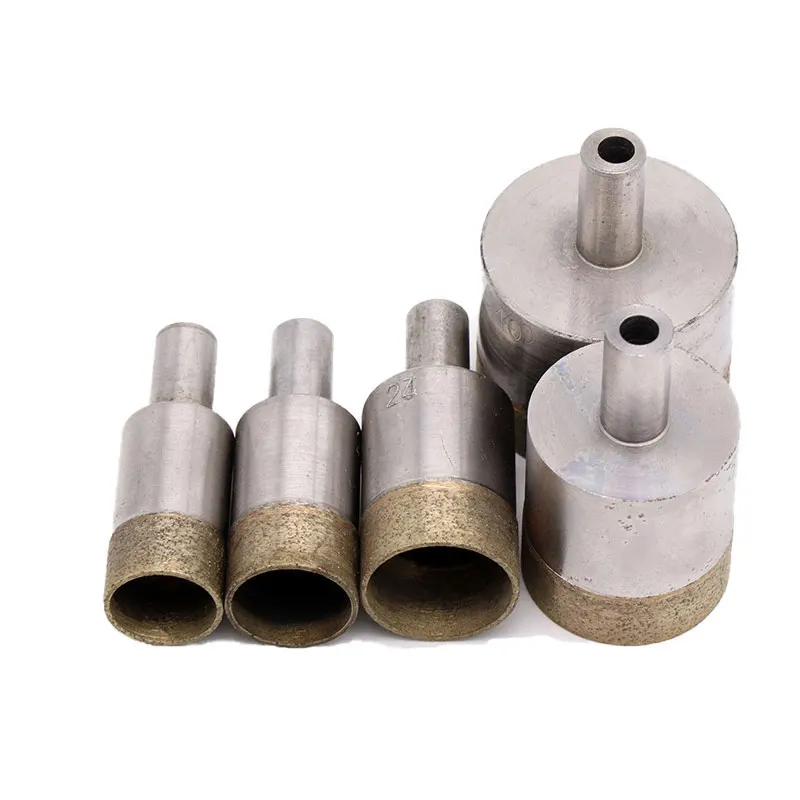 China super hard diamond electroplated sintered core drill bit for rock stone sapphire ingot