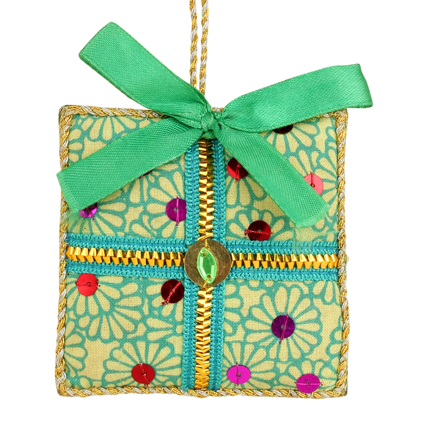 Handmade Handcrafted Embroidered Beaded Velvet satin Christmas Decorations Ornament Santa  Socks   Giraffe Elephant  Customized