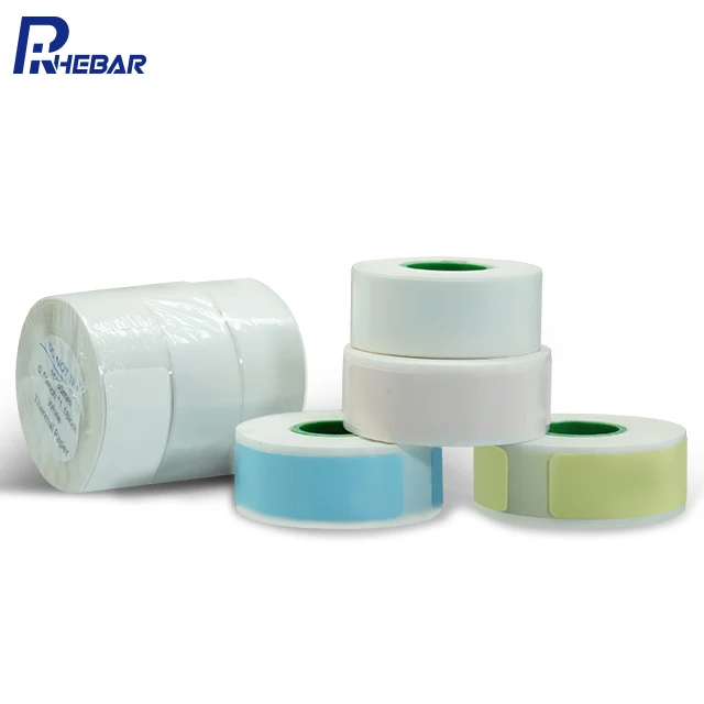Rhebar Four-proof Thermal Paper Self-adhesive Label Multi-color Style Thermal 15*30mm Paper for Mini Bluetooth Printer