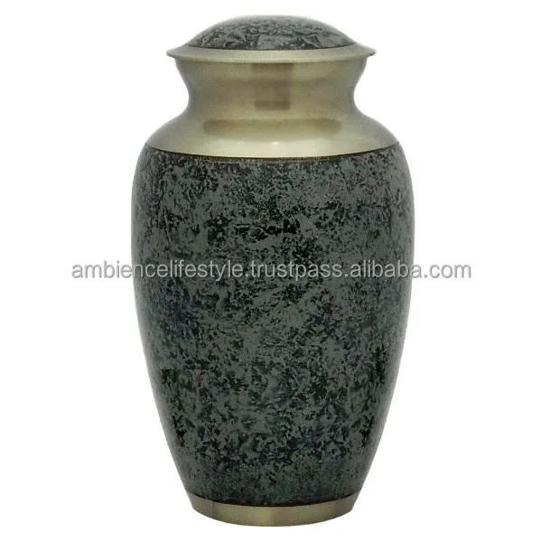 Индийский производитель металлической литой латунной урны для кремации похоронная урна взрослых на похороны в стиле атмосферы