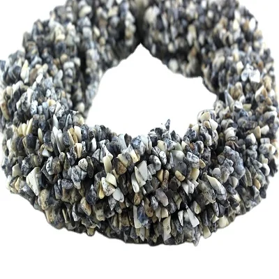 Natural Gemstone Dendritic Opal Smooth uncut Chip Stone Bead Making Jewelry Bracelet Necklace Earring Gift Wholesale