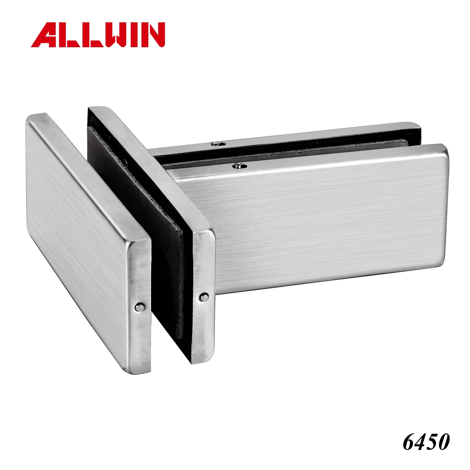 Modern Stainless Steel and Aluminium Glass Door Clamp Patch Fitting for Home and Hotel Window Door Hinge Hardware