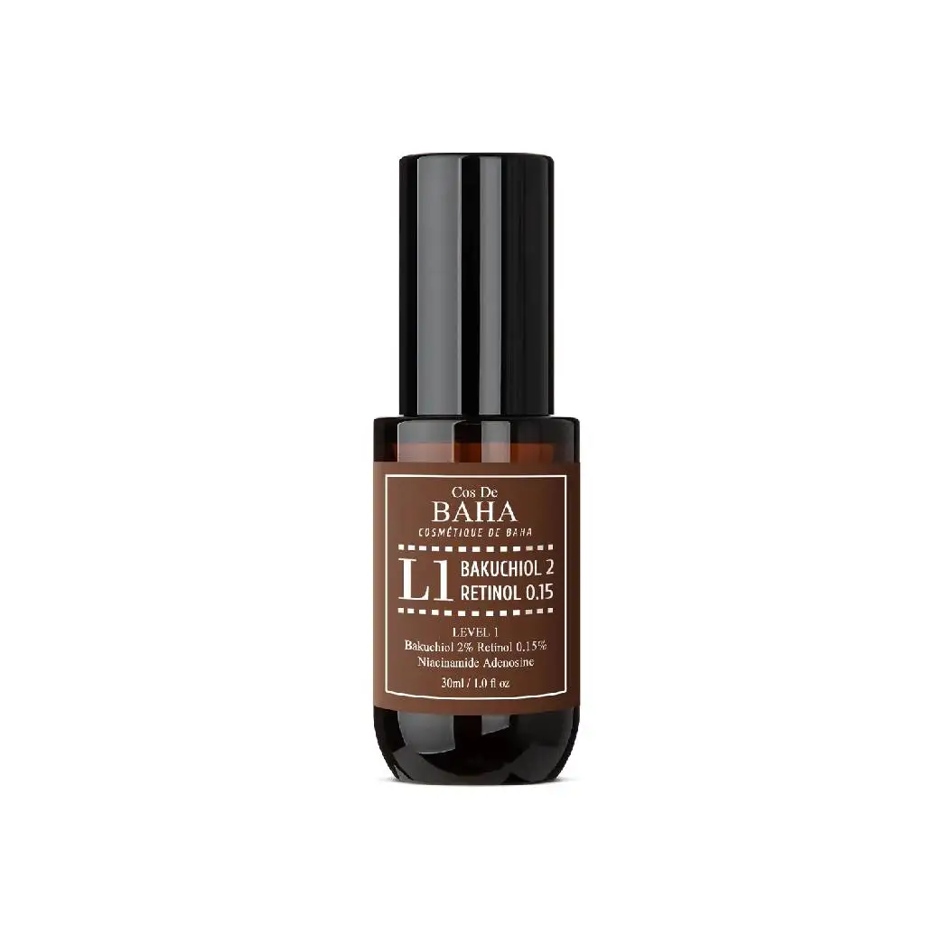 Cos De BAHA L1 Bakuchiol & Retinol Serum (L1) Anti-Aging dark spots Korea skincare for wholesale only