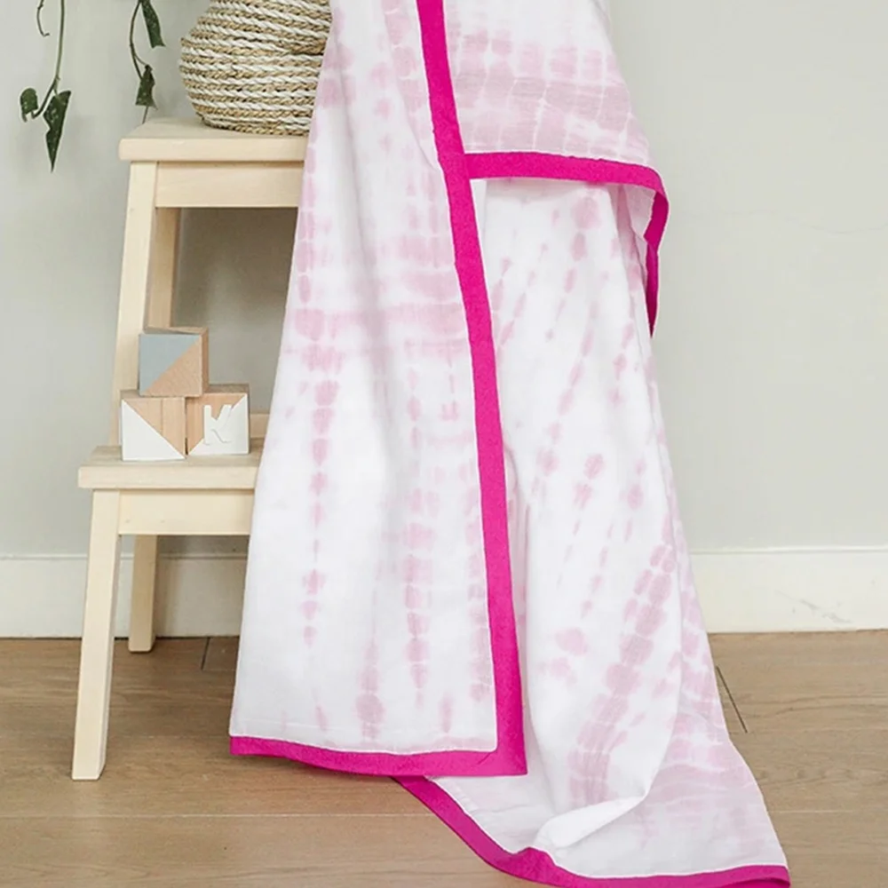 Manufacturer natural soft cotton 3 layer baby dohar baby soft cotton baby swaddle blanket dohar for kids