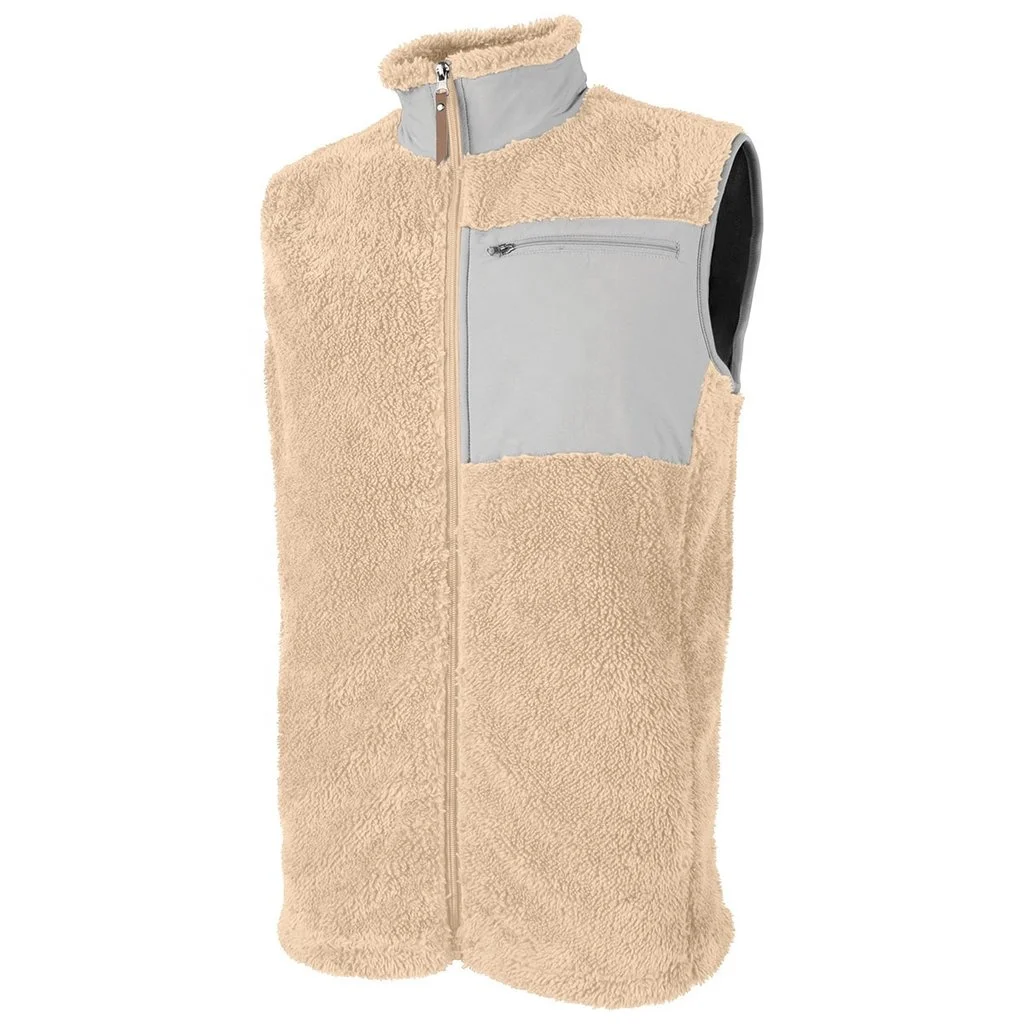 Spring and Winter New Vest Men Hiking Fishing Sherpa Fleece Sleeveless Jacket Casual Outdoor Sports Windproof Warm Working Veste