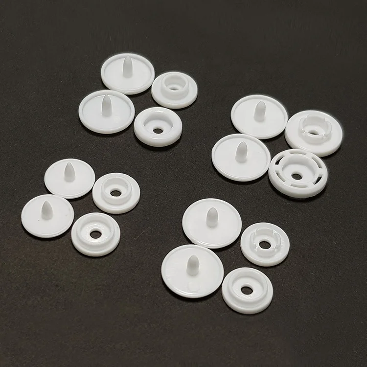 #1615 PP POM Black Plastic Snap Button for Clothes