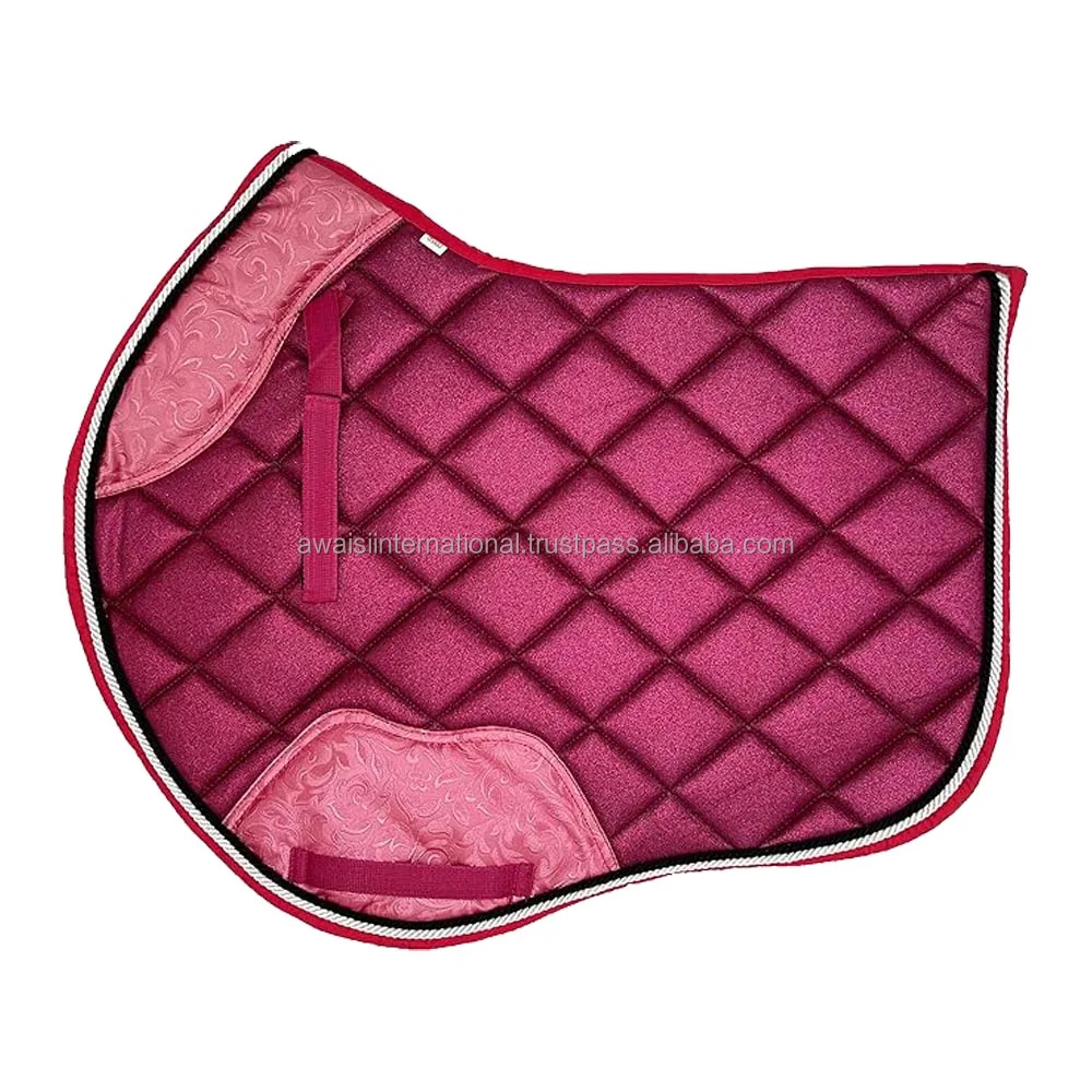 2023 High Quality Dressage Saddle Pad Velvet Saddle Pad, Horse Equestrian Saddle Pads