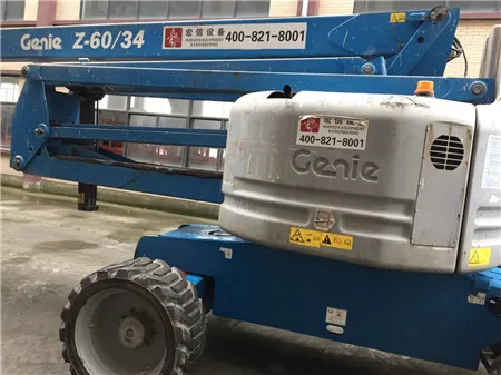 Genie Used Awp Lift Z-60/34 20.16m 4x4 Diesel Articulated Boom Lift for sale