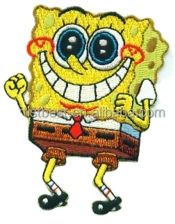 Fabric  Embroidery Custom Design Cute Cartoon Patches for Clothing