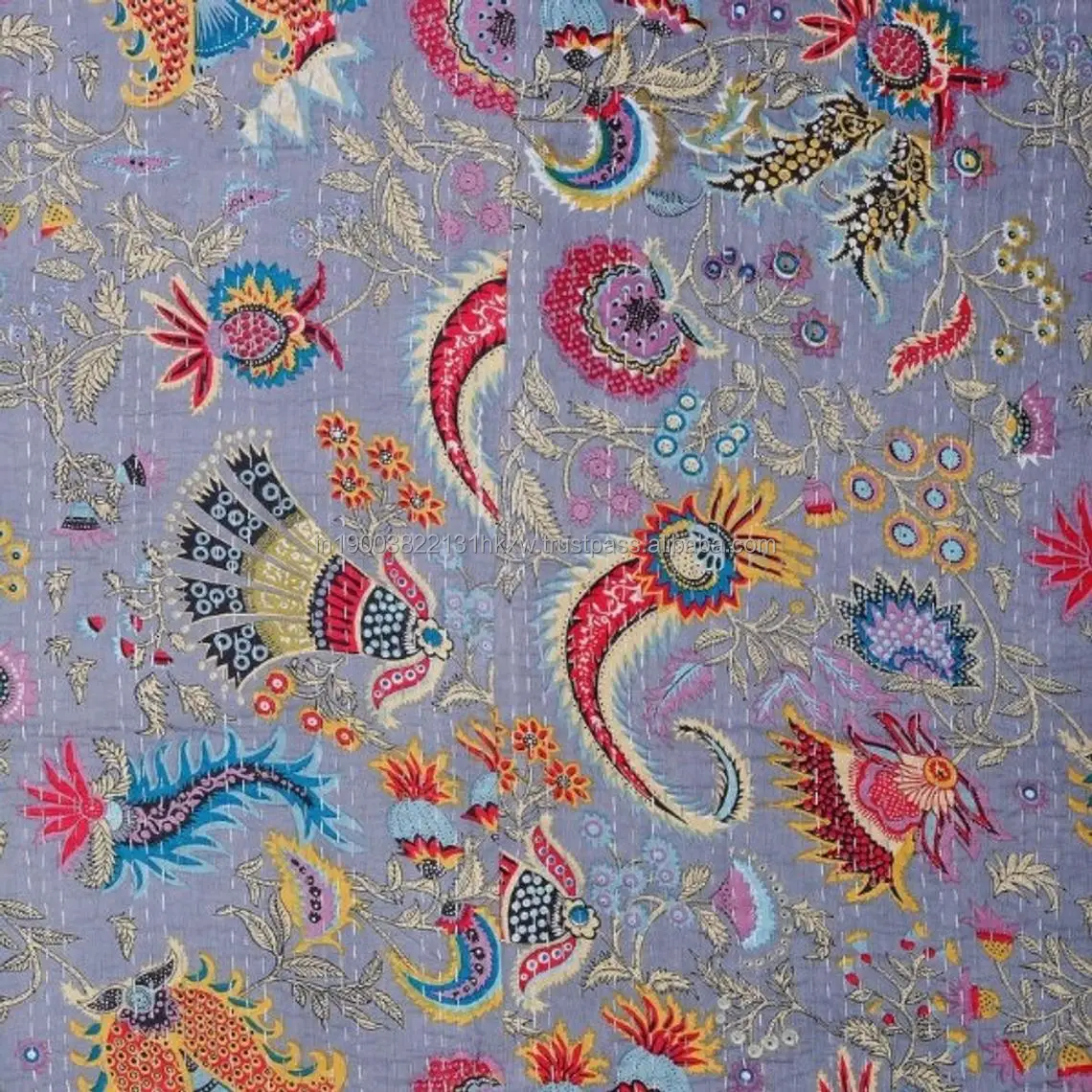 Оптовая продажа одеяло Kantha индийский хиппи домашний декор постельное белье ручной работы покрывало отличный подарок