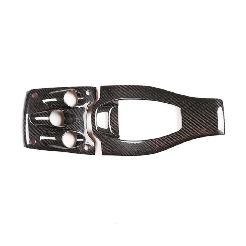 For Ferrari 458  Carbon Fiber Car Interior Decoration Central Control Gear Shift Panel Trim