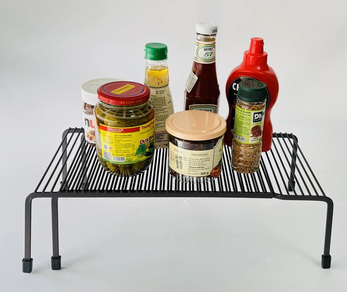 Expandable Stackable Kitchen Cabinet  Shelf Organizer  Shelves Organization made in Vietnam 2022