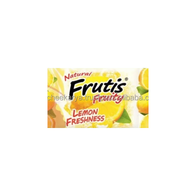 Custom Brand FRUTIS BAR SOAP Private Label OEM ODM Indonesia Lemon Harmony Direct Manufacturer Cheap Mineral Ingredient