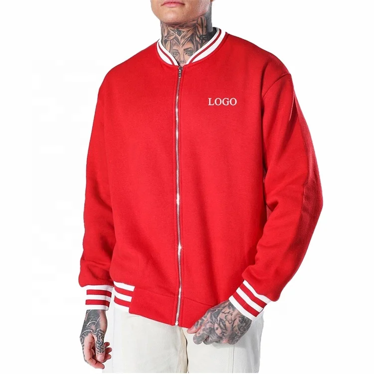 Дизайнерская однотонная шерстяная красная куртка Letterman, мужская бейсбольная куртка по индивидуальному заказу