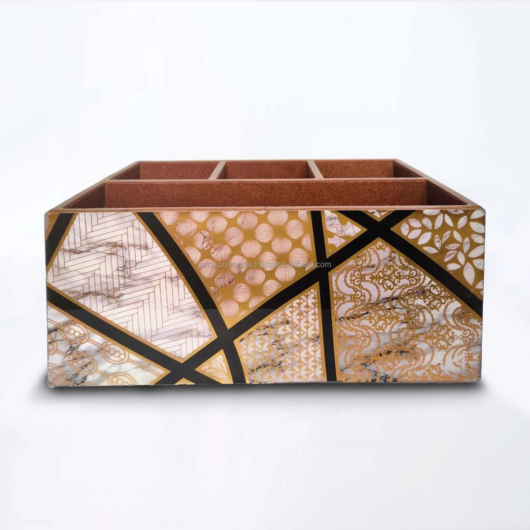 Handmade Wooden Pen Holder Minimalist Tableware Organizer And Marker Pen Pencil Storage For Home Stationery Office Table Decor