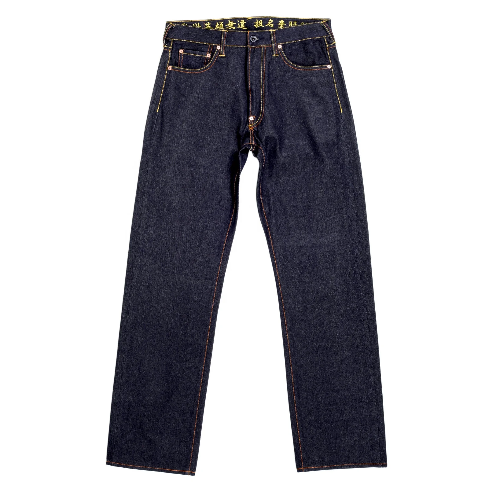  Оригинальные вышитые винтажные вырезанные штанги повседневные джинсы с заплатками изготовленные помощью канцзи