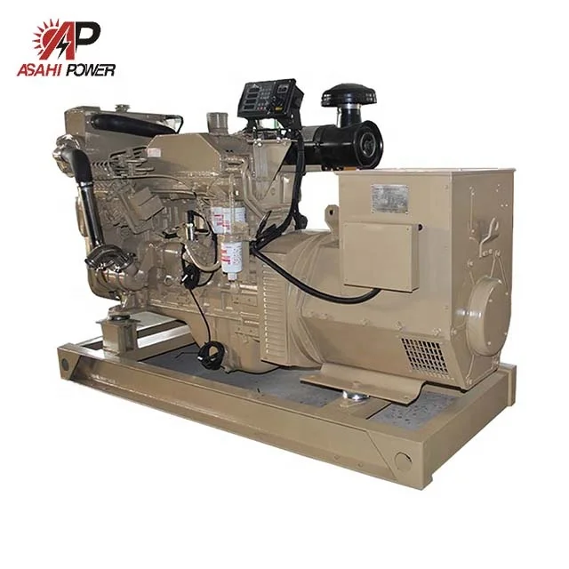 Prime 200 kVA 160 kW 6CTA8.3-GM175 Marine Diesel Generator for Cummins
