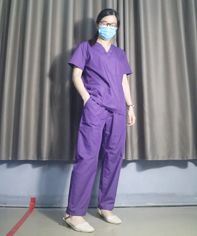 Распродажа от производителя, многоразовая моющаяся мягкая эластичная ткань, медицинский скраб, набор, больничная Униформа cherokee