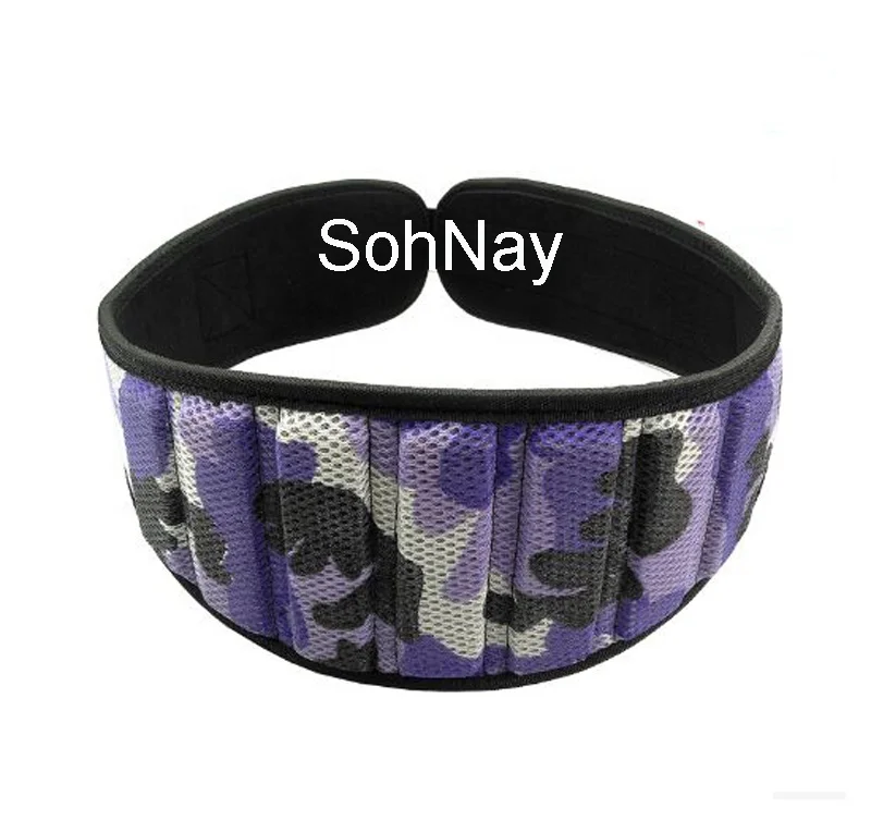 Camo Weightlifting Belt with 6 inch Back Support,Weight lifting Belt