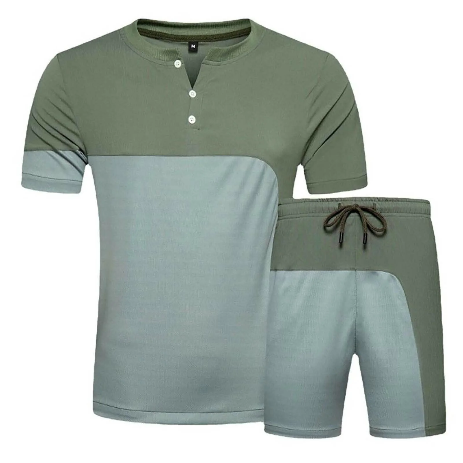 men t shirt and shot summer set for men full suit 2021 Two Piece Short Sets Shirt and Shorts Set Print   Custom Logo Summer