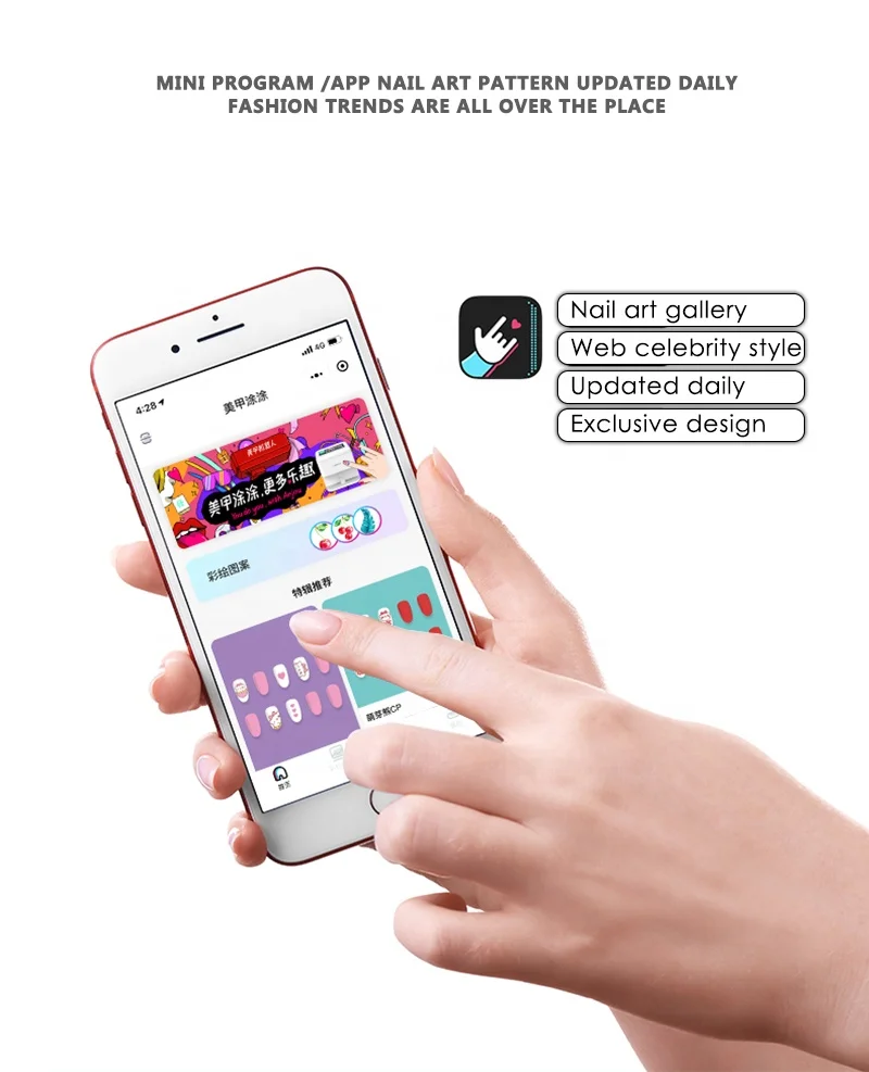 Factory Price 3D Automatic Digital Nail Art Printer Machine Portable Fingernail Printer Nail Price Printing Machine