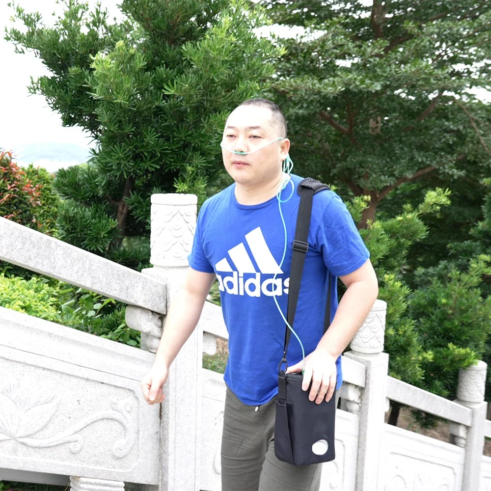 3l 1.8kg smallest smaller small weight carry portable transportable air compressor pulse inhaler respirator oxygen concentrator