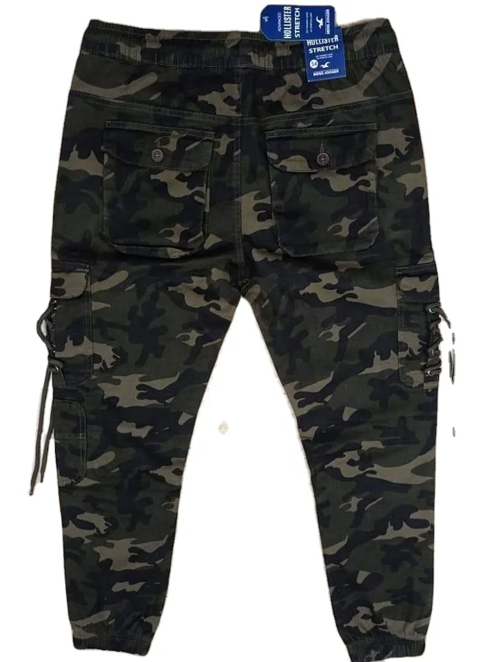 Men Camo printing Jogger pants sports wear street wearing wear pants with pocket cargo wear in cheap price high quality from BD